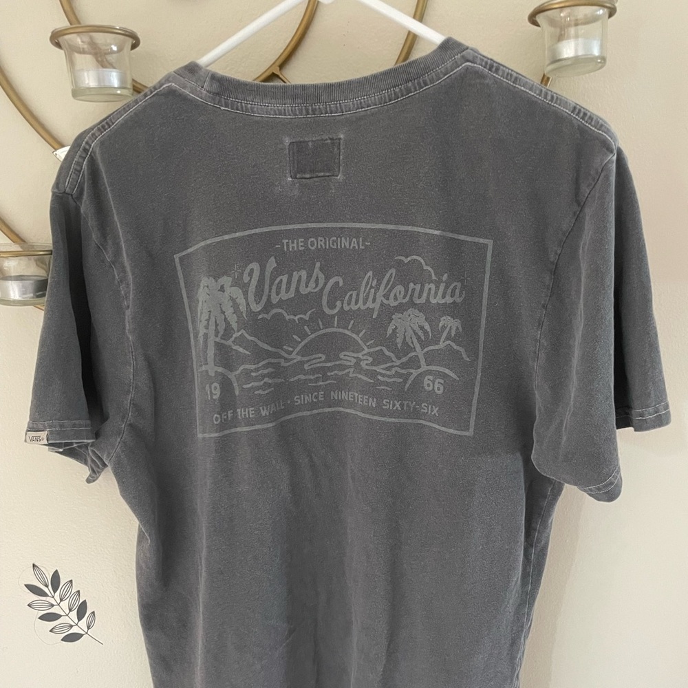 Grey Vans Graphic T-Shirt